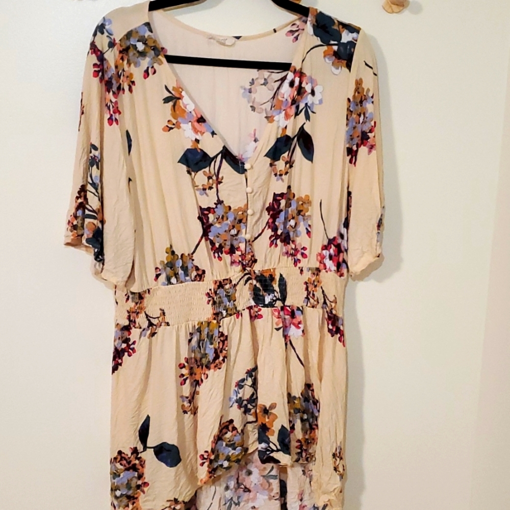 Women's floral blouse